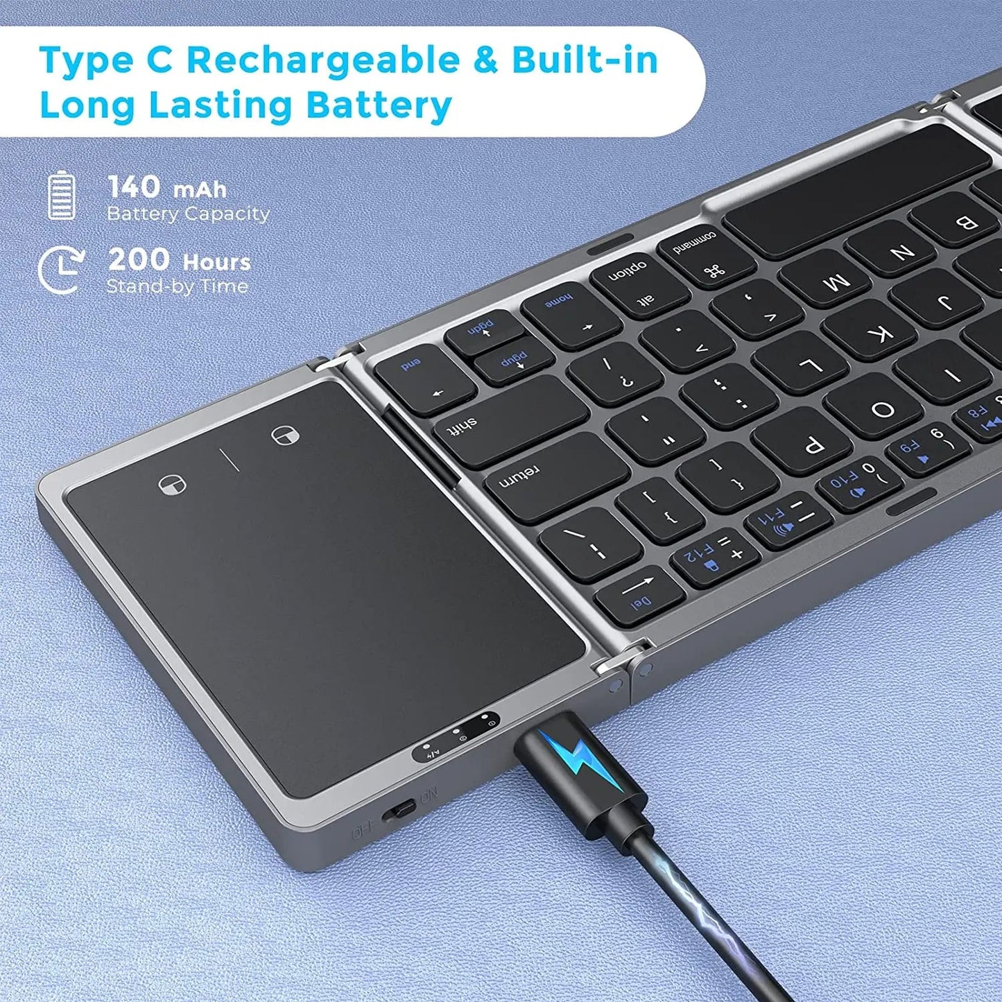 KeyFold™ Wireless Travel Keyboard