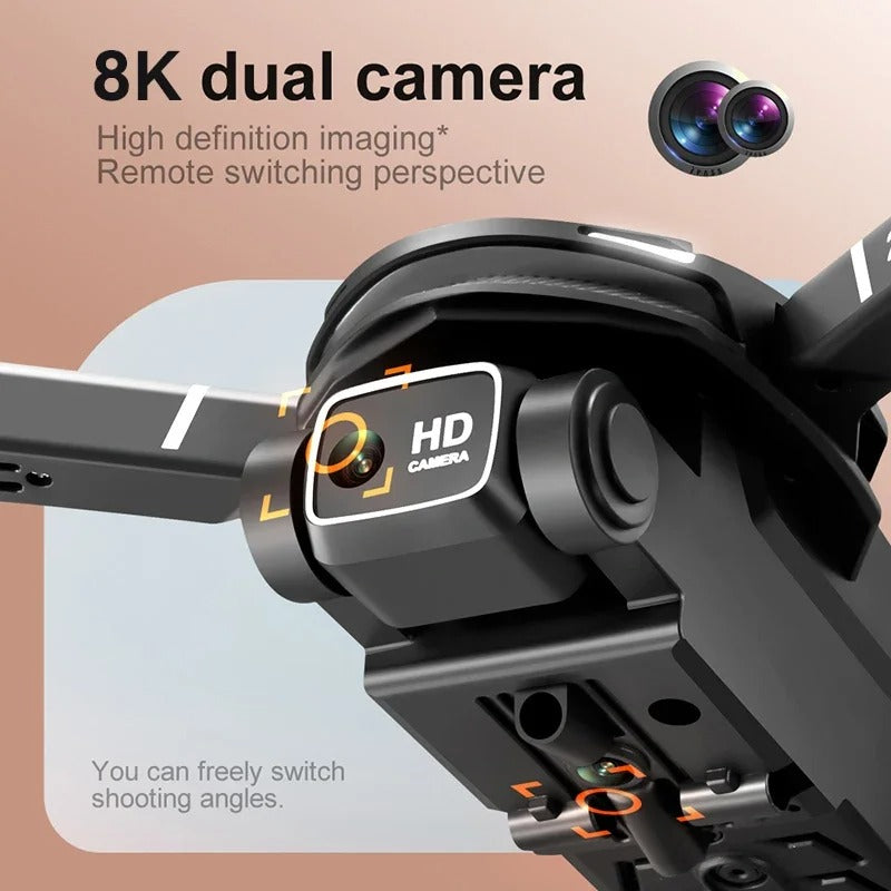 FlyVision™ 8K Drone | Dual-Camera 5G